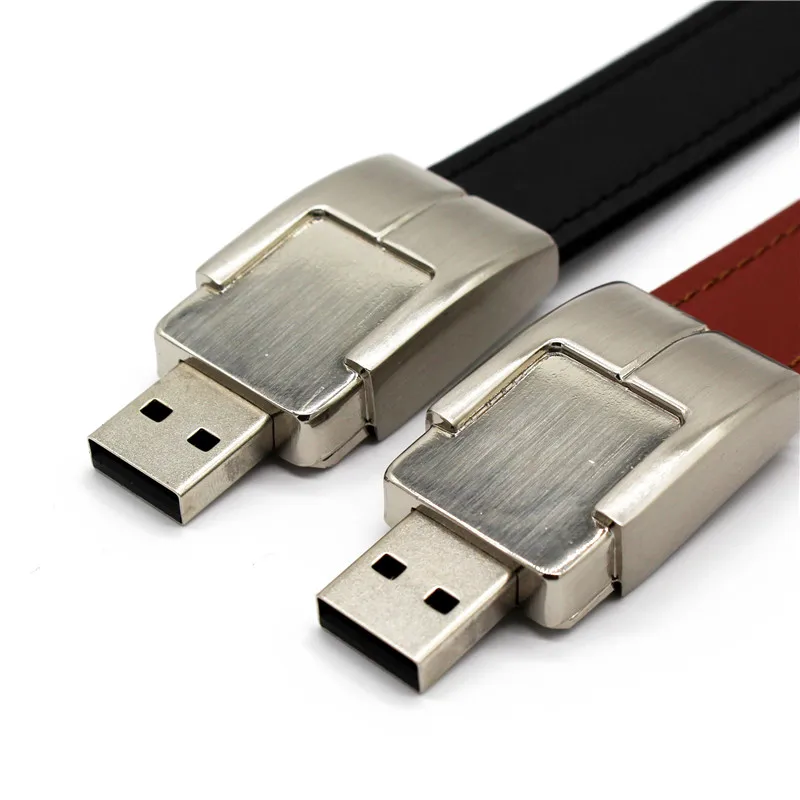 KING SARAS черная Коричневая Кожаная модель на запястье usb флэш-накопитель usb 2,0 4 ГБ 8 ГБ 16 ГБ 32 ГБ 64 ГБ флеш-накопитель