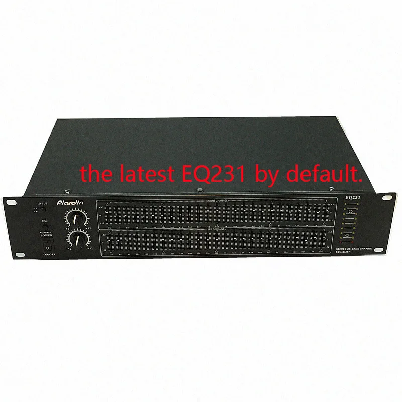 EQ 231 stereo 20 полосный Графический экскаватор Dual / Performance KTV equcizer со светодиодным