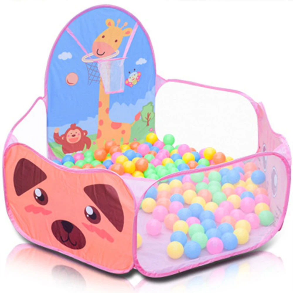 Portable Kids Playpen Folding Fence for Newborn Baby Pool Children's Playpen Carton Game Tent Infant Ball Pool Baby Hurdle Toys Portable Kids Playpen Folding Fence for Newborn Baby Pool Children's Playpen Carton Game Tent Infant Ball Pool Baby Hurdle Toys
