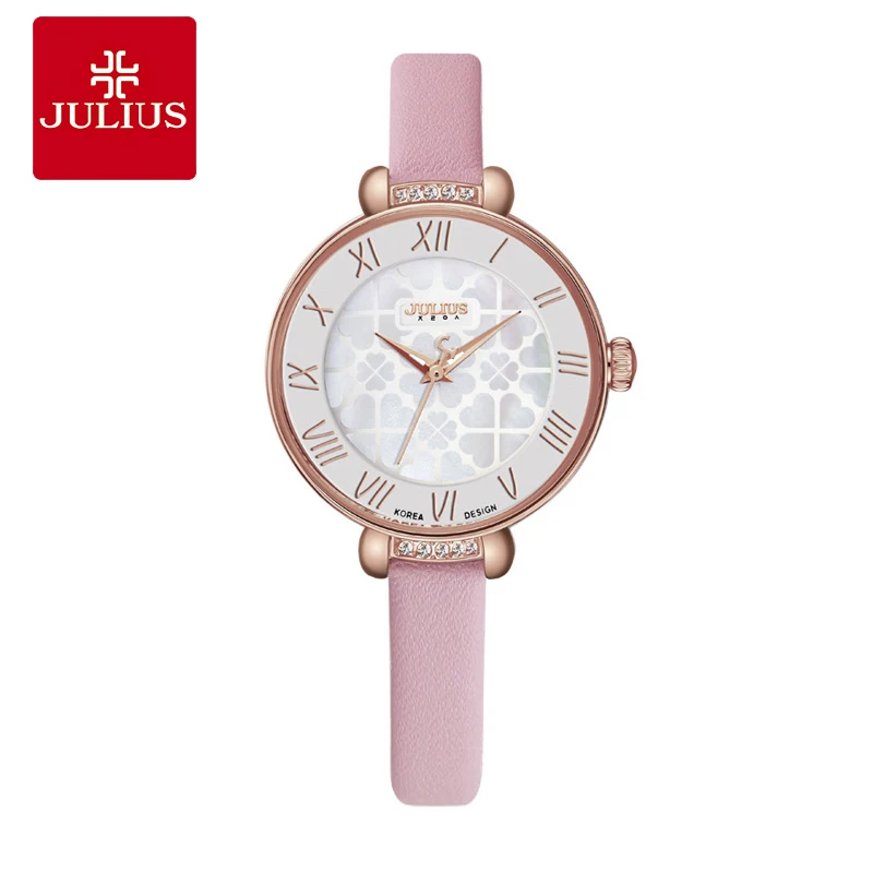 JULIUS New Young Girl Candy Color Watch Women Fashion Wrist Watches