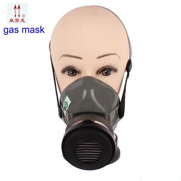 

high quality respirator gas mask Single cans Modular respirator mask against Painting spraying gas mask