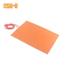 1.5-1.8mm thickness Silicone Heater Pad 12/24V Electric Heating Element Anti-freezing Heating Pad for Air Conditioner Compressor 1.5-1.8mm thickness Silicone Heater Pad 12/24V Electric Heating Element Anti-freezing Heating Pad for Air Conditioner Compressor