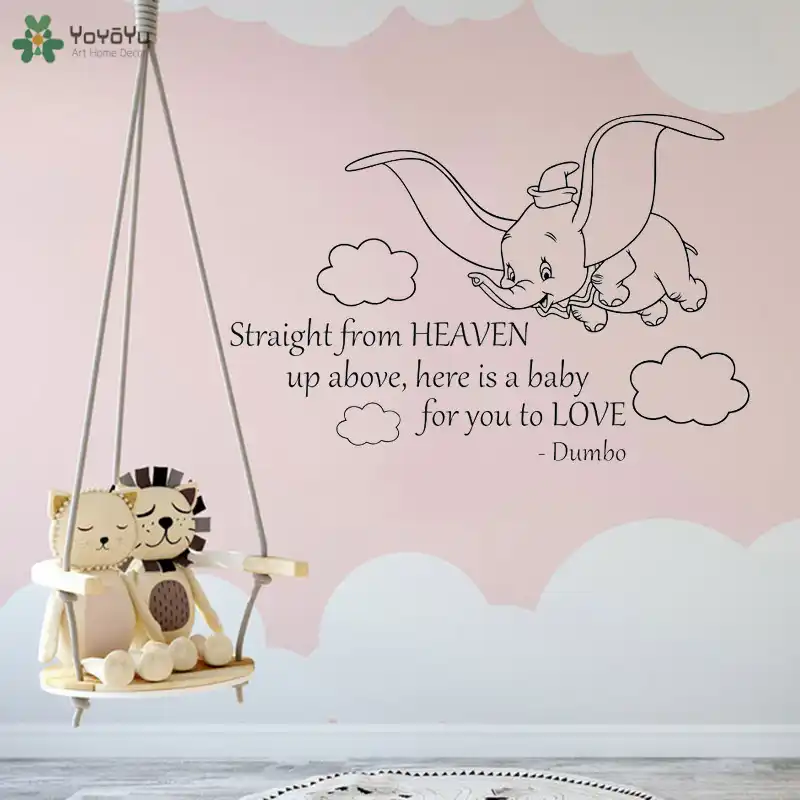 dumbo baby girl nursery