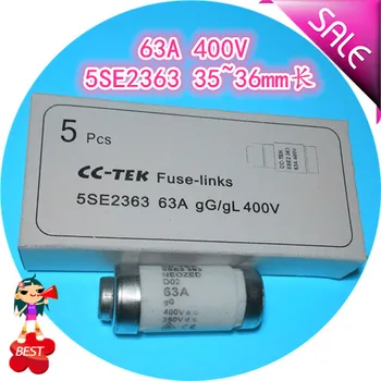 

High quality replacement ETI fuse fuses 400V 63A gG 35mm long