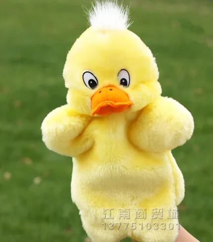 Toys Games Animal Plush Hand Puppets Childhood Soft Toy Duck Shape Pretend Playing Do Kg Toys Games Soft Toys Stuffed Animals