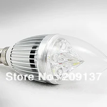 10 шт./лот светодиодный 12 Вт/15 Вт Epistar чип E27 E14 Холодный/теплый белый высокой Мощность светодиодный свет свечи лампы 110 V-240 V затемнения