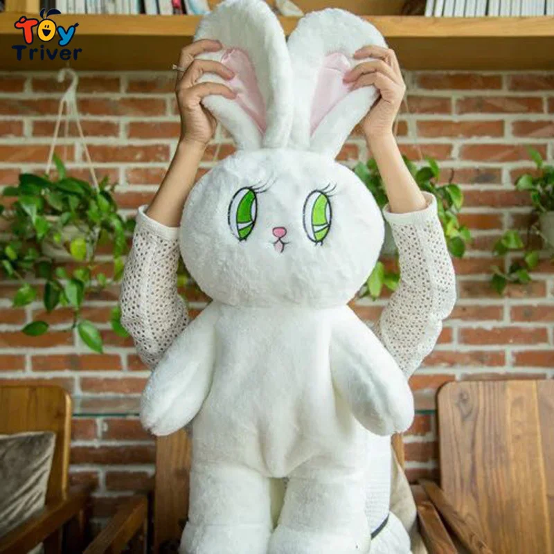 Плюшевая игрушка кролик 75 см кукла мультяшное животное рюкзак детская девушка