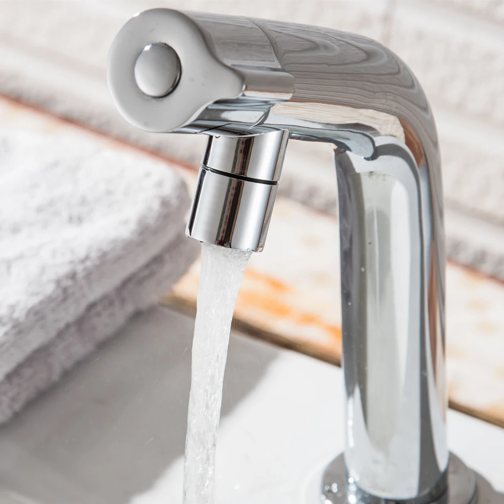 New bath Basin Faucet Brass Chrome Faucet Brush Nickel Sink Mixer Tap Vanity  Cold Water Bathroom Faucets Torneira Cozinha21