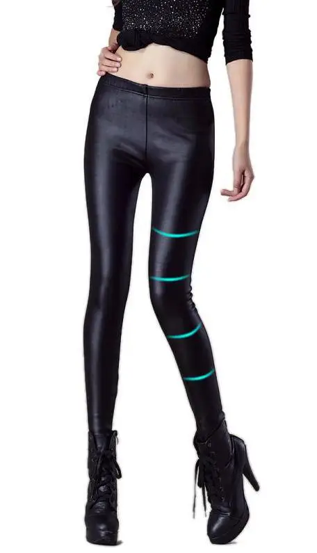 pink leggings 2022 Spring New Arrival Ladies Cashmere Leather Leggings With Thickened Outer Wear Big Pants Elastic Thermal Free Shipping aerie leggings Leggings