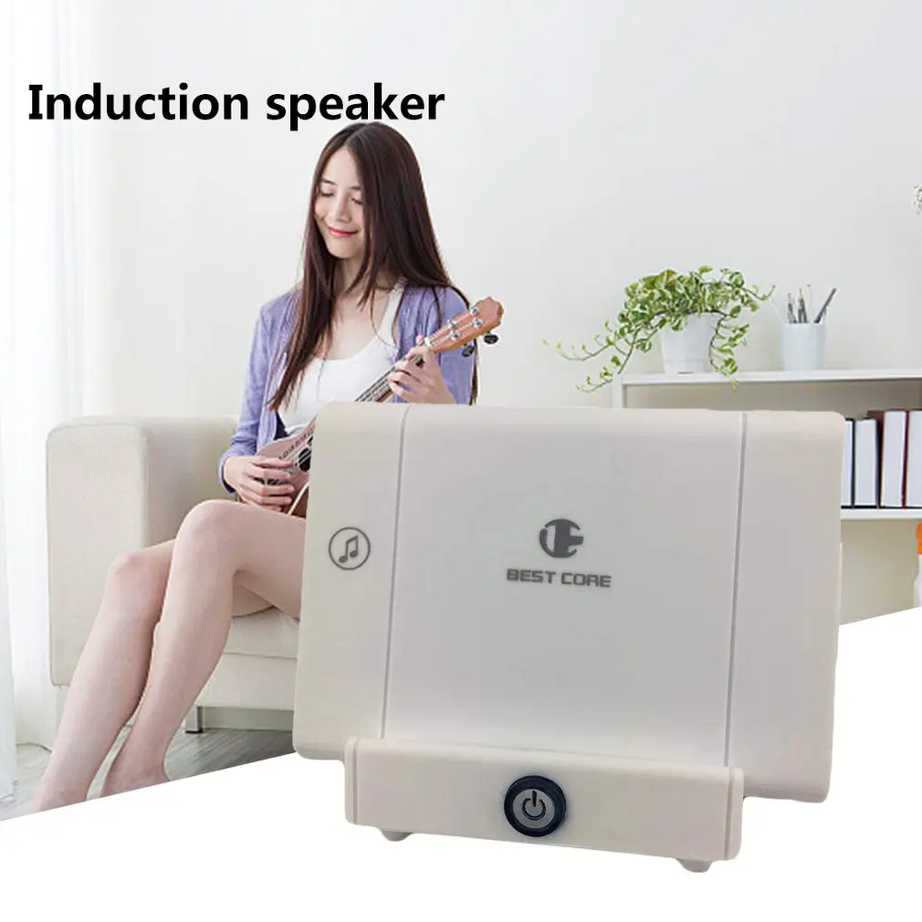 

Magic Wireless Mini Smart Induction Speaker Resonance Mobile Phone Loudspeaker Outdoor Sound