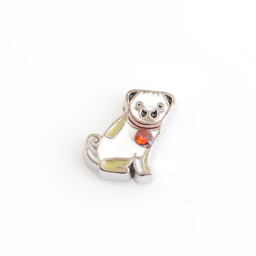 

DOG, Floating charms,Fit floating charm lockets, FC0398