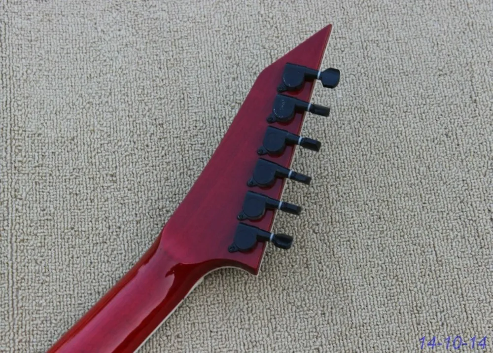 Лучшая гитара explorer специальная форма электрическая see thru red ebony fingerboard
