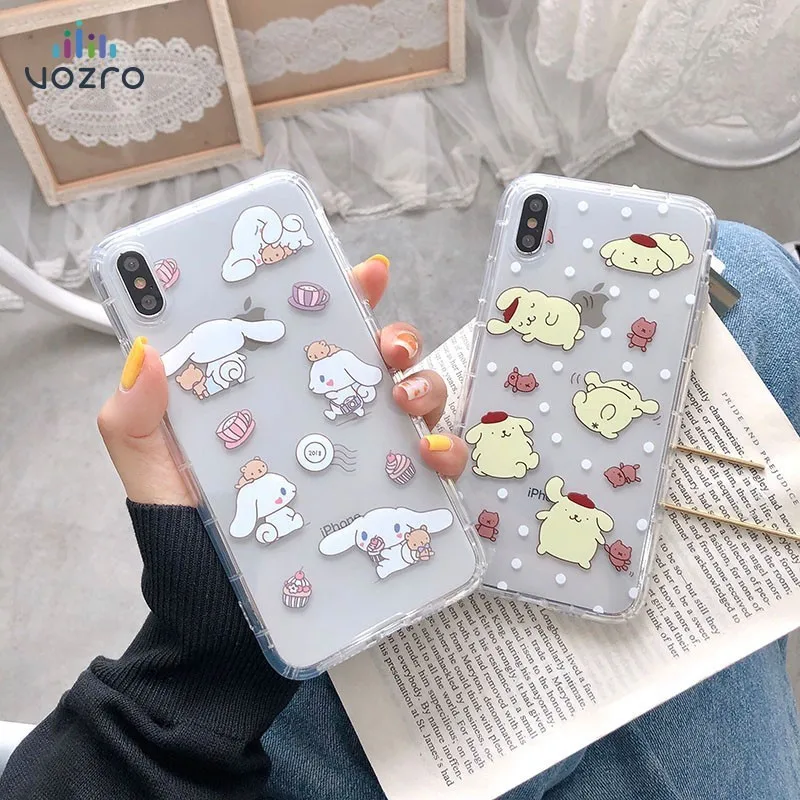 

VOZRO Air Cushion Style Creative Phone Case For Iphone 6 6s 7 8 Plus X Xr Xs Max Bumper Telephone Covers Accessories Bag