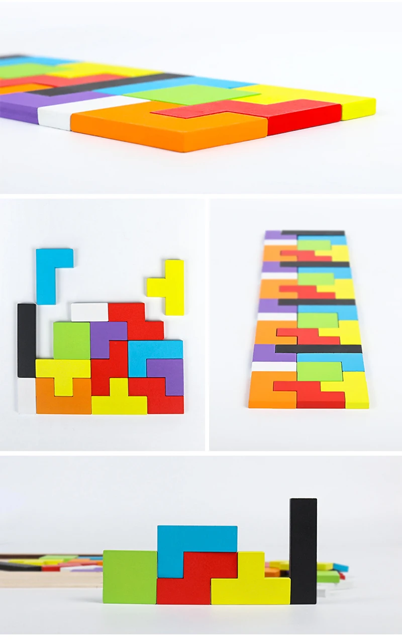 Монтессори Развивающие деревянные игрушки для детей раннего обучения упражнения дети интеллект 3D головоломки игры Математические Игрушки