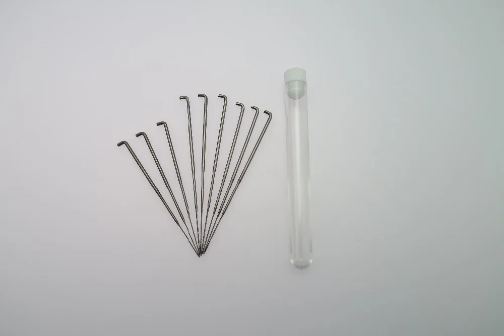 FREE SHIPPING high quality wool felt product tool poke needle 1set of 9pcs needles | Дом и сад