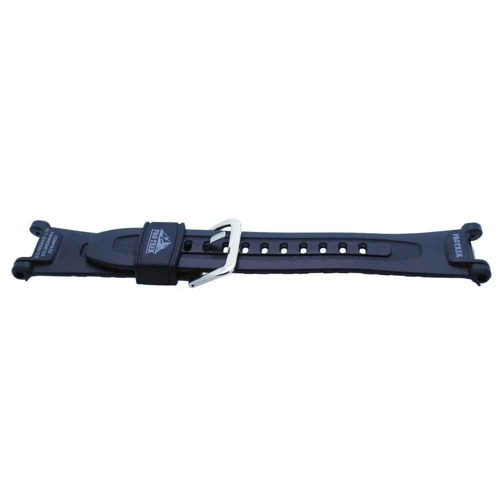 

Original Black Silicone Rubber band waterproof Strap Armband Resin for PRG-40, PRG-240/PAG-40 watch strap black
