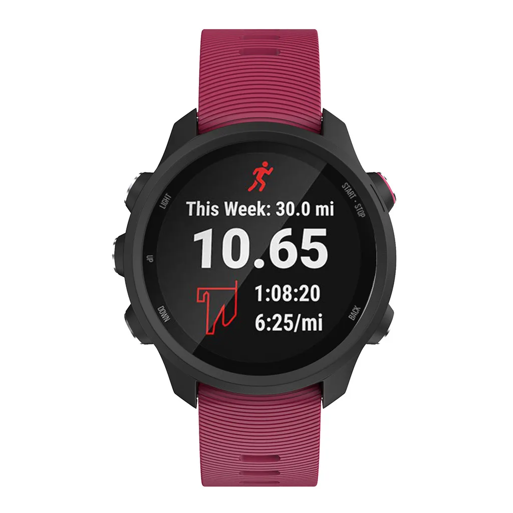 Ремешок Ouhaobin для наручных часов Garmin Forerunner 245/245M/Vivoactive 3/Vivomove HR спортивный