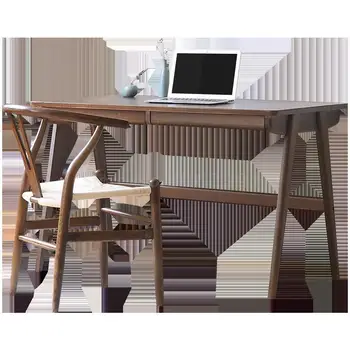 

Beech Computer Desk Chair Japanese Simple Modern Desk Desk Desk Study Household