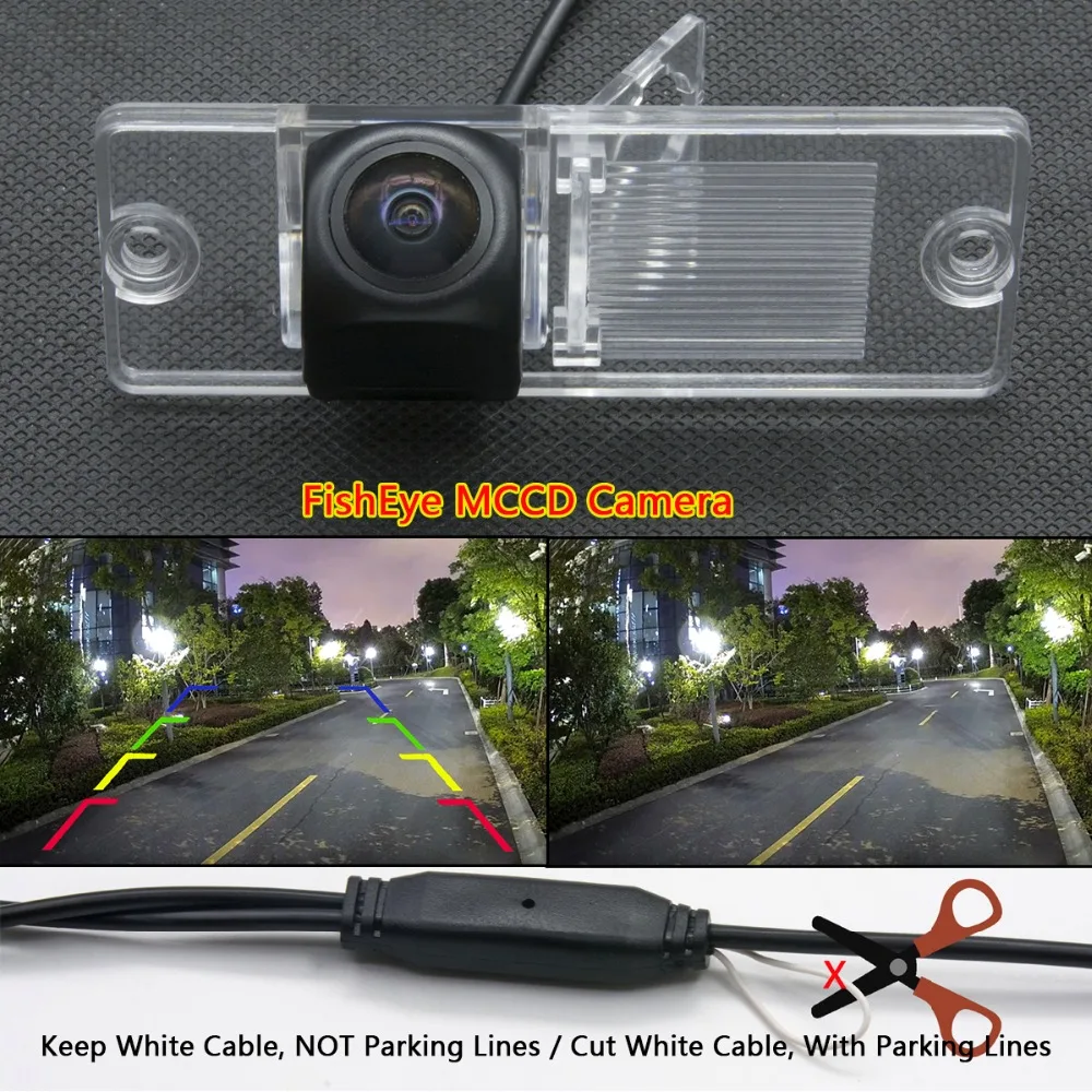 Камера заднего вида Fisheye 1080P MCCD HD для Mitsubishi Pajero Zinger L200 V3 V93 V5 V6 V8 V97 автомобильный