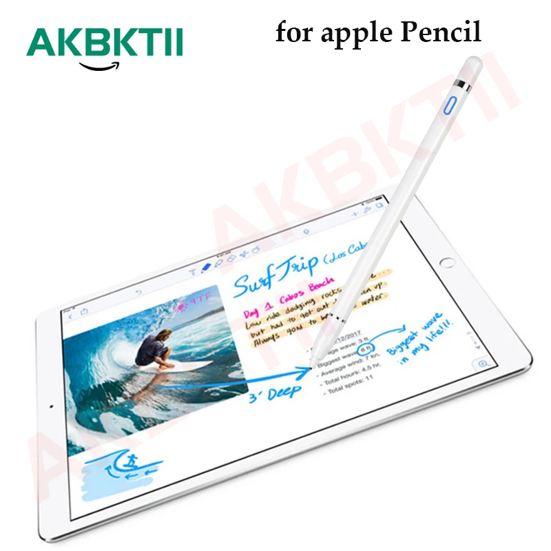 

AKBKTII for apple pencil Stylus pen for ipad pro touch pen for ipad mini drawing tablet pen for samsung tablet high precision