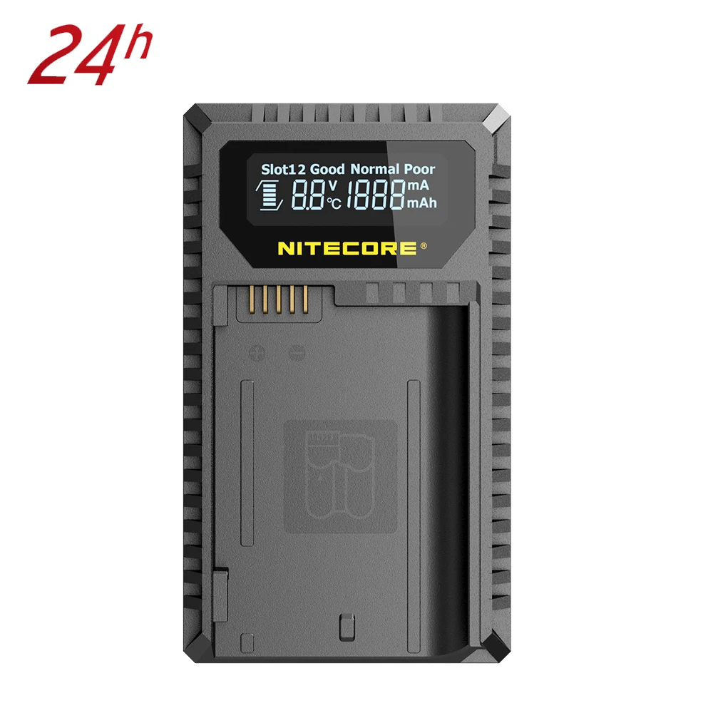 Лучший Nitecore UNK2 цифровой USB Зарядное устройство для EN-EL15 Nikon батареи D610 D750 D800 D800E D810 D810A D850 D7000 D7100 D7200 D7500