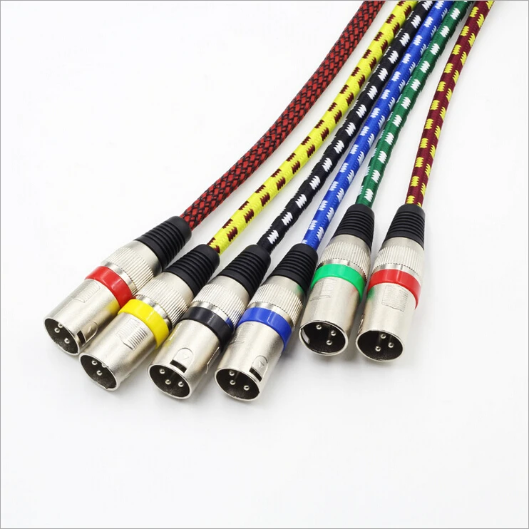  Male to Female Balanced XLR Cable Premium Series Microphone Cable Microphone Audio Signal Line Speakers and Pro Devices Cable 1M 