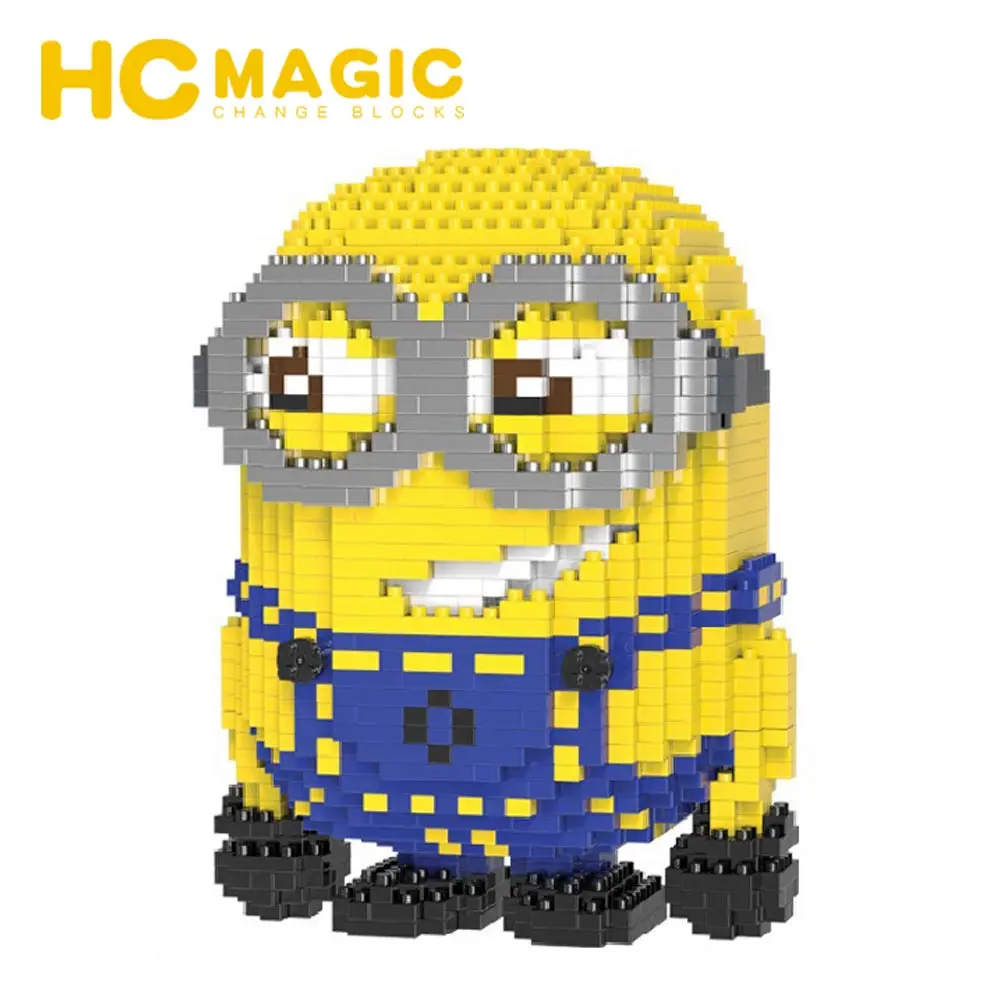 HC MAGIC 9042 алмазные строительные блоки Fat Little Yellow Man аниме фигурки игрушки