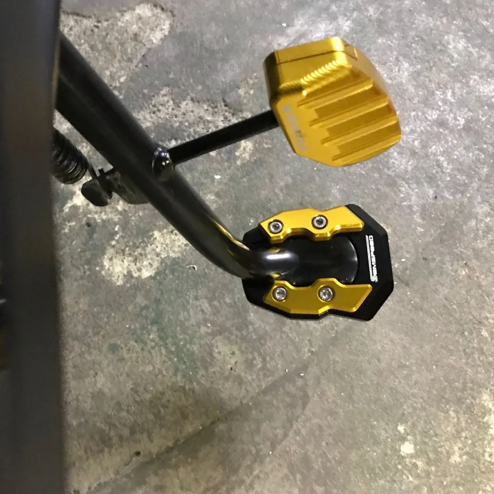 CNC мотоциклетный комплект FORZA Forza300 Forza125 250 MF13 подножка Подножка для ног боковая подставка поддержка расширения колодки пластина для Honda