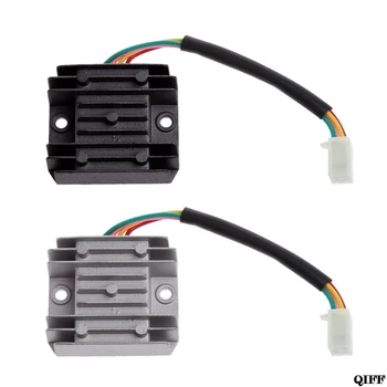 

ATV GY6 50 150cc Scooter 4 Wires Voltage Regulator Rectifier Motorcycle Boat May06