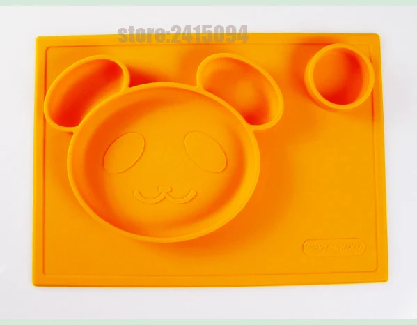 

Silicone Feeding food trays designed for children toddler design Kid Children 4colors