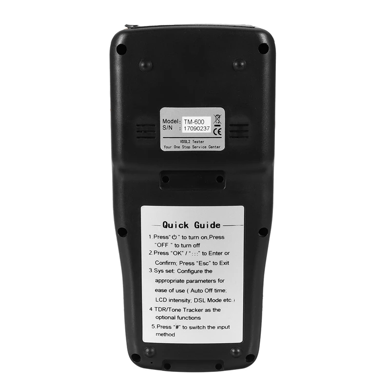 Tm 600 Vdsl Vdsl2 прибор для тестирования ADSL Wan & Lan линия тестера xdsl испытательное