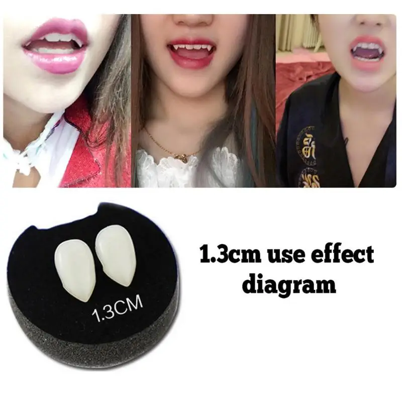 VKTECH Vampire Teeth Fangs Dentures Halloween Decoration Costume Party Favors Holiday Decorations Horror Adult Kids -Cosplayware Store HTB1jh.Ra8r0gK0jSZFnq6zRRXXaX.jpg