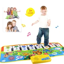 Новое Многофункциональное животное музыкальное одеяло сенсорная клавиатура для игр музыкальная Музыка Пение коврик для спортзала лучший подарок для детей