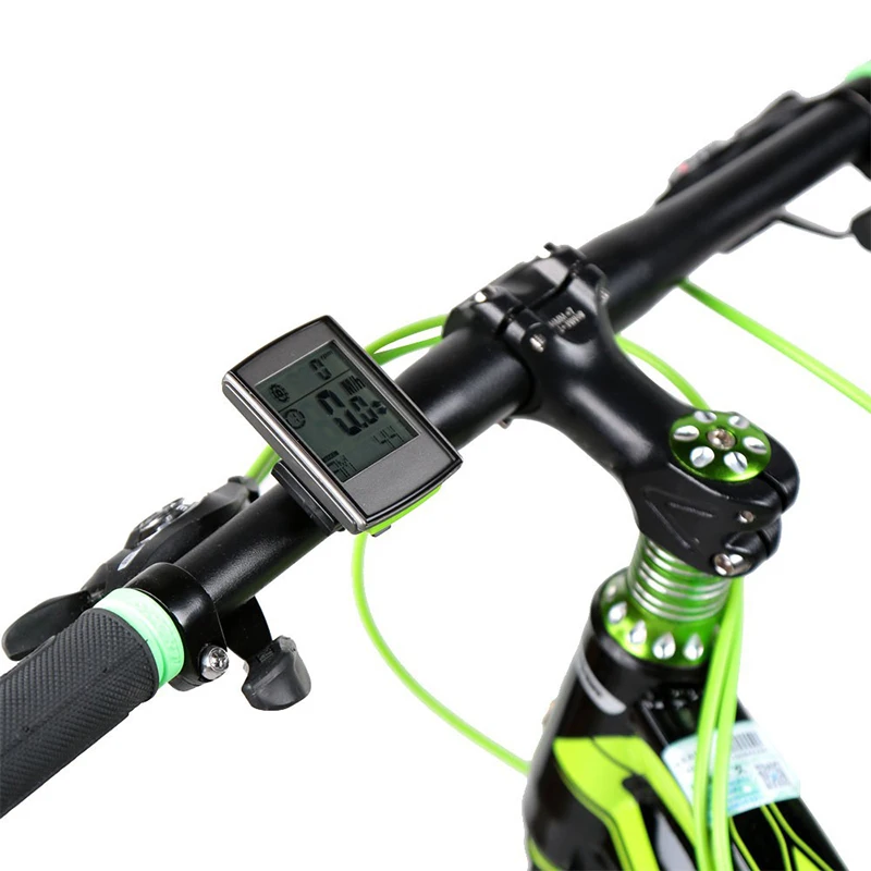 Good deal-Multifunctional 3-in-1 Wireless Cycling Computer Stopwatch LCD Bicycle Computer Cadence Heart Rate Monitor Chest Str