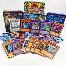 60 шт/ансамбль Yugioh Редкие флэш-карты Yu Gi Oh Jeu Papier Cartes Enfants Jouets Fille GARCON коллекция Yu-Gi-Oh Cart