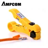 AMPCOM All-In-One Stripping Tool Cable Wire Stripper Compression Tool Coaxial Cable Stripper, Round Cable ,Cutter and Flat Cable ► Photo 1/5