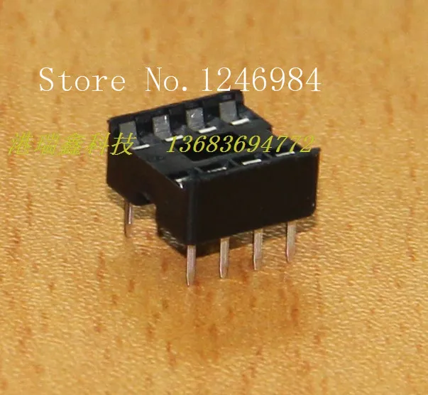 

[SA]nextron Nextronics ORIGINAL connector 8 8-pin female connector flat hole IC socket genuine---200pcs/lot