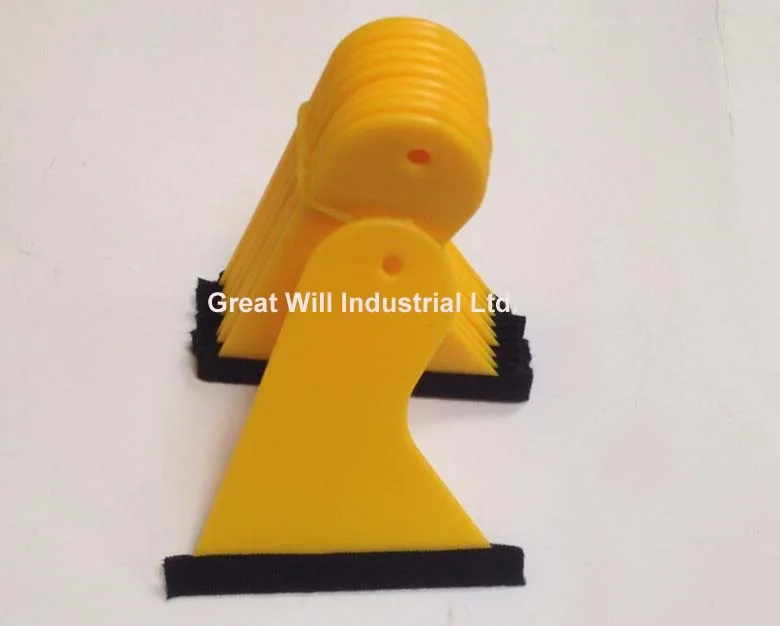 

Felt Squeegee Vehicle Window Vinyl Film Car Wrap Headlight Tint Applicator Tools Scraper 100pcs/Lots Free Shipping