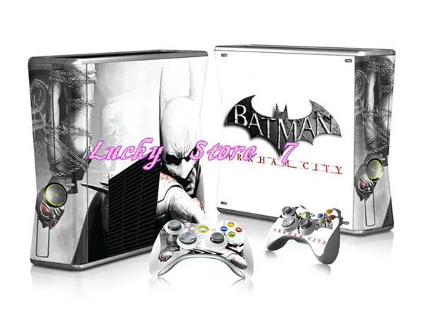 3styles Batman /Batman Arkham city Game Decal Skin Sticker For xbox360 slim  Console PVC Sticker for xbox360Controller Games|sticker books collecting  stickers|stickers monkeysticker motor - AliExpress