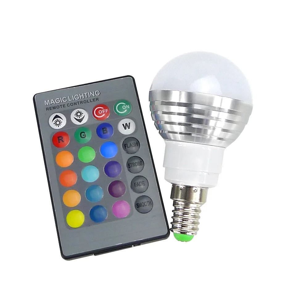 E14-E27-RGB-LED-Bulb-5W-16-Color-Changeable-Lamp-LED-Spotlight-IR-Remote-Control-AC85 (5)