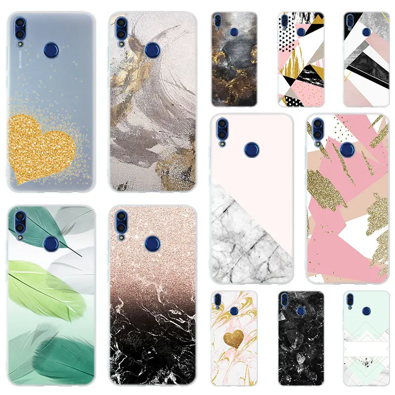Мраморный мягкий чехол из ТПУ для Huawei Honor 30 20 10 9 Lite 9a 8a 7a Pro 10X 10i 30s 20lite 10lite |
