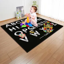 Милый 3D напечатанный детский коврик для активных игр ковер прикроватный диван площадь ковер одеяло коврик для гостиной спальни домашний декор