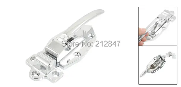 Zinc Alloy Spring Loaded Walk In Freezer Cooler Door Handle Latch 5.7