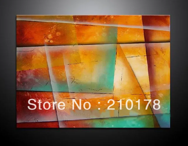 

handmade oil painting on canvas modern 100% Best Art Abstract oil painting original directly from artis XD1-176