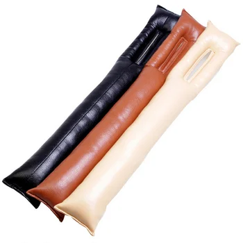 

2pcs Car Styling Seat Gap Filler Pad Cover for SsangYong Actyon Turismo Rodius Rexton Korando Kyron Musso Sports,Auto Accessorie