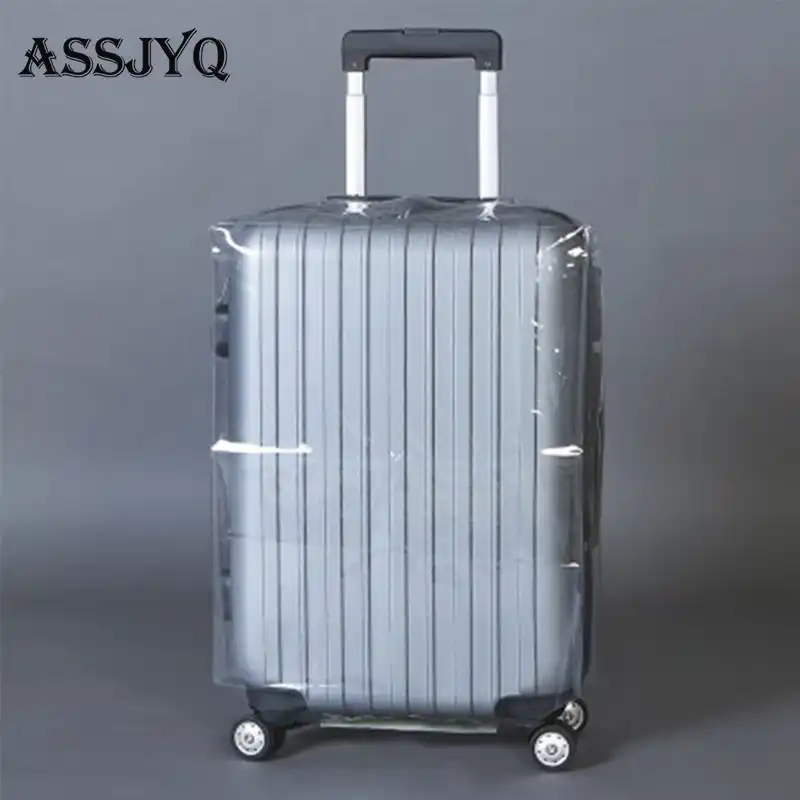 PVC Luggage Covers for DELSEY Suitcase Transparent Protector Cover with