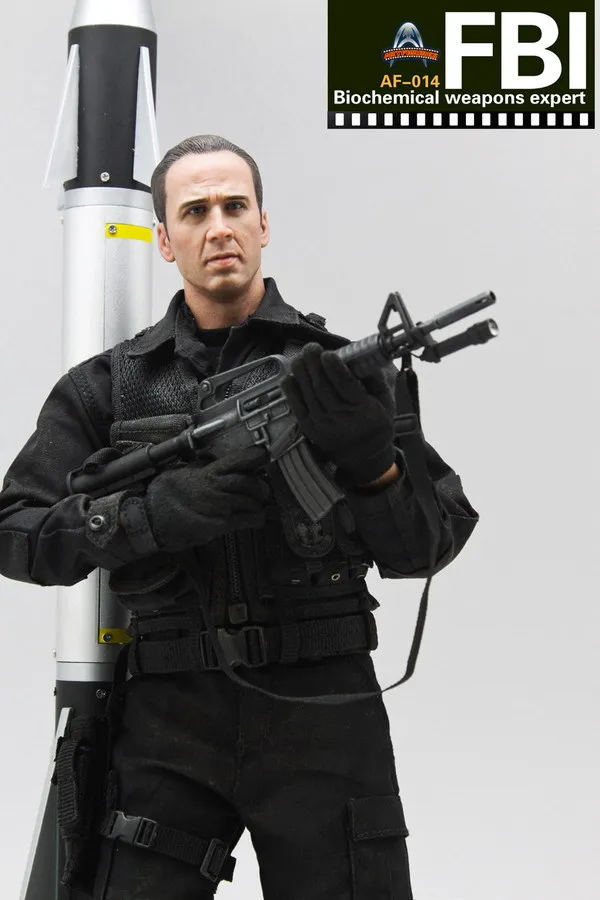 

ART FIGURES 1/6 AF-014 The Rock Nicolas Cage FBI Biochemical weapons expert collectible action figure in stock