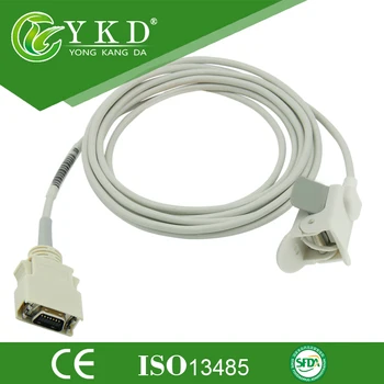 

Masino pediatric finger clip spo2 sensor 14pin with 3m Length cable TPU material