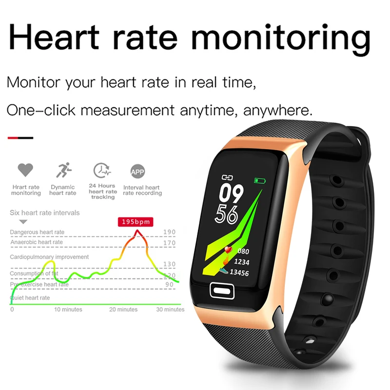 BANGWEI high-end intelligent Sport Watch Men IP67 Waterproof Fitness LED Watch Blood Pressure Heart Rate Monitor For Android ios
