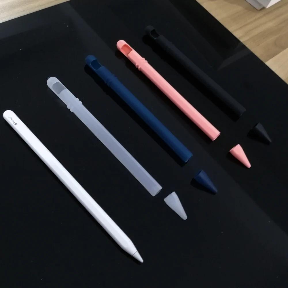 Премиум-силикон чехол для 2-го поколения Apple Pencil 2 защитные аксессуары крышка рукава для iPad Pro 12,9 11 дюймов ручка